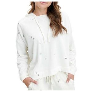 Splendid Snowland XO Embroidered Hoodie